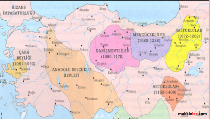 Anadolu'da Kurulan İlk Türk Beylikleri