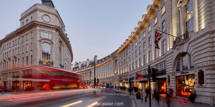 regent street alışveriş