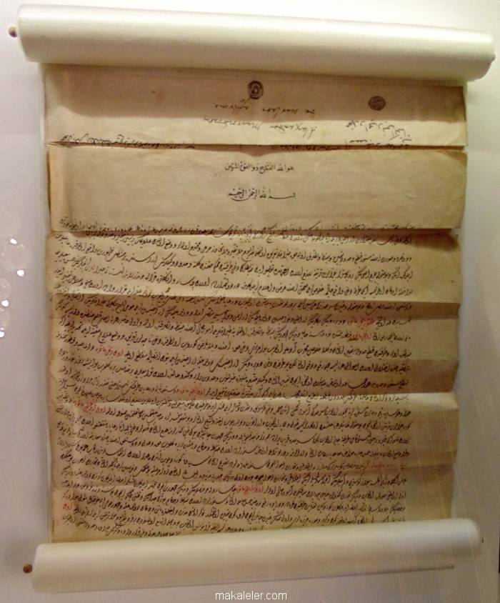 Karlofça Antlaşması'nın orijinal metni...